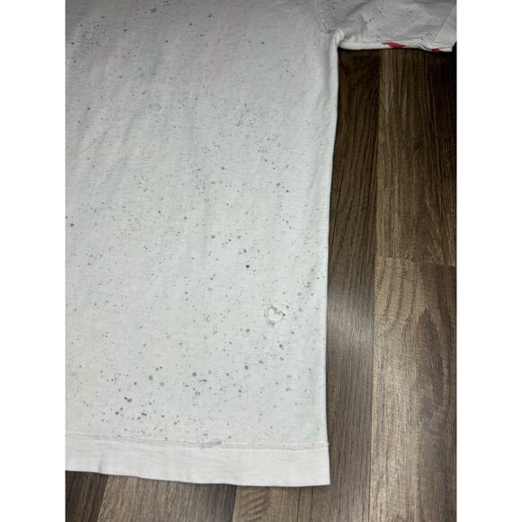 VTG 1991 Luke Perry Beverly Hills 90210 Reverse print AOP Rare Shirt - Picture 11 of 11